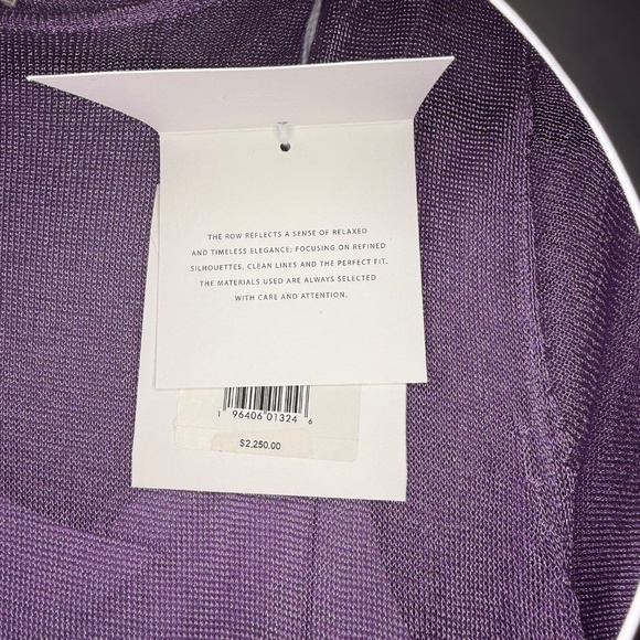 The Row Pasol Sheer Crewneck Dress - Picture 10 of 10